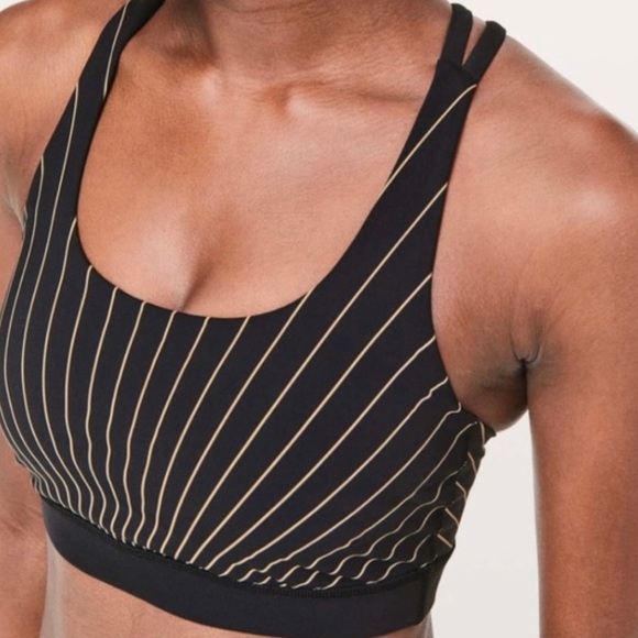 lululemon athletica Other - Lululemon Athletica Intimates & Sleepwear Reflective Stripe Energy Bra